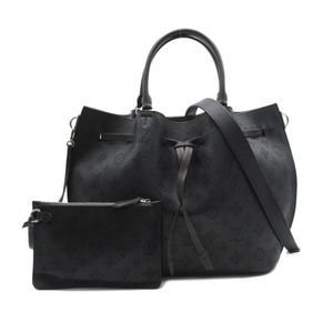 Louis Vuitton Mahina Leather Girolatta Black